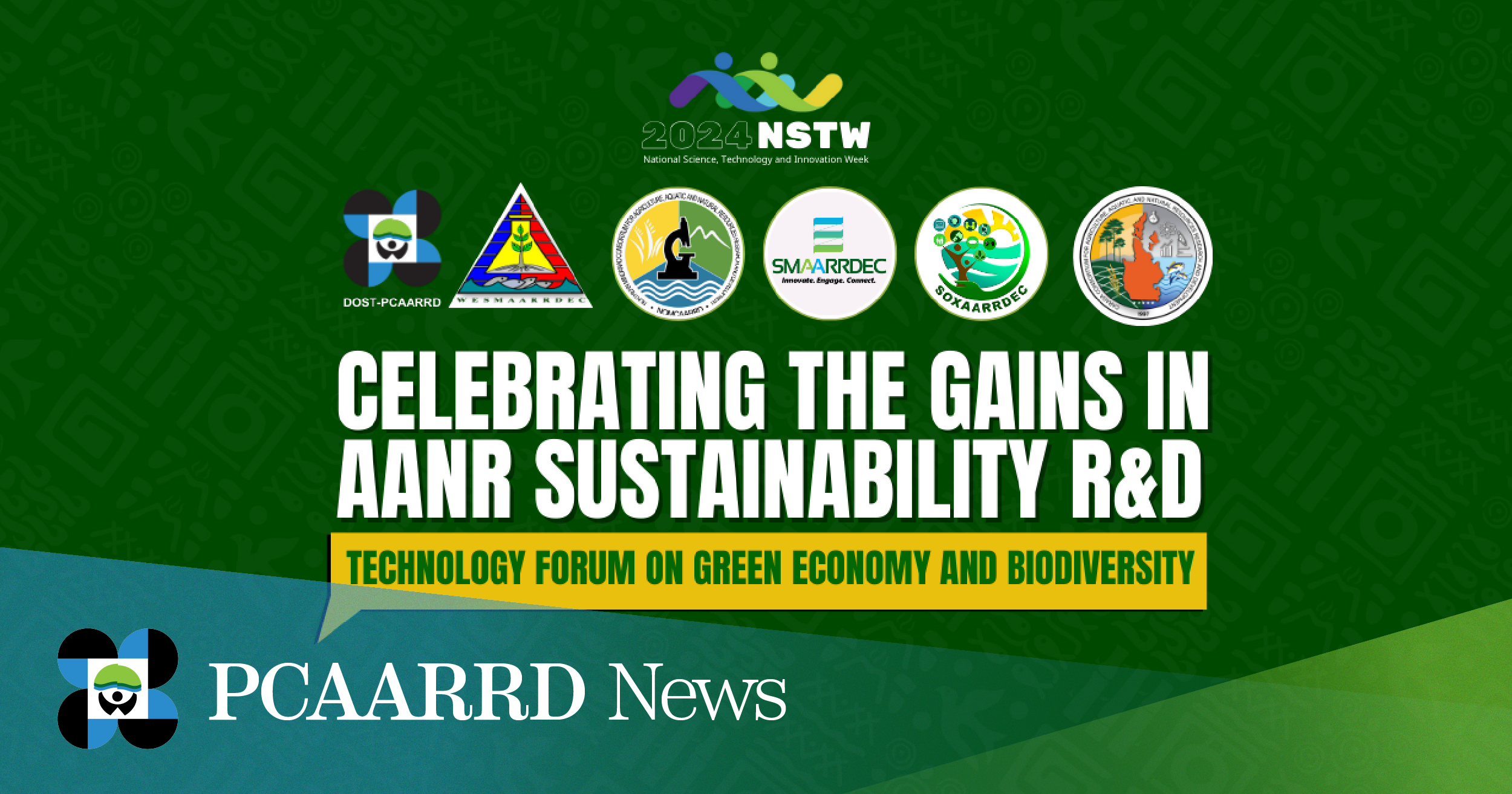 DOST-PCAARRD champions green economy S&amp;T during NSTW 2024